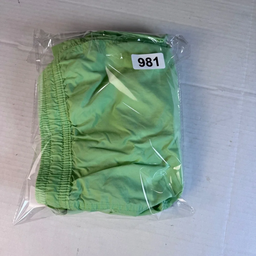 Polo Ralph Lauren Mens XL‎ Lime Green Swim Trunks Pony Logo - Lining Removed